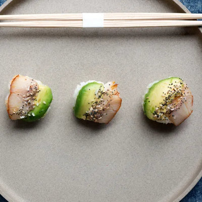 Smoked Sablefish and Avocado Rice Ball