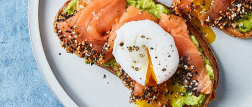 smoked salmon avocado toast