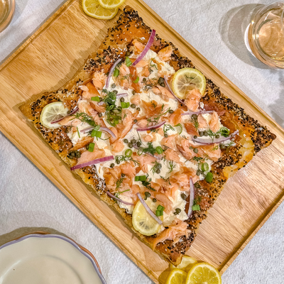 Smoked Salmon Candy Tart