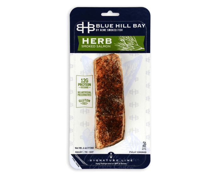 herb smoked salmon