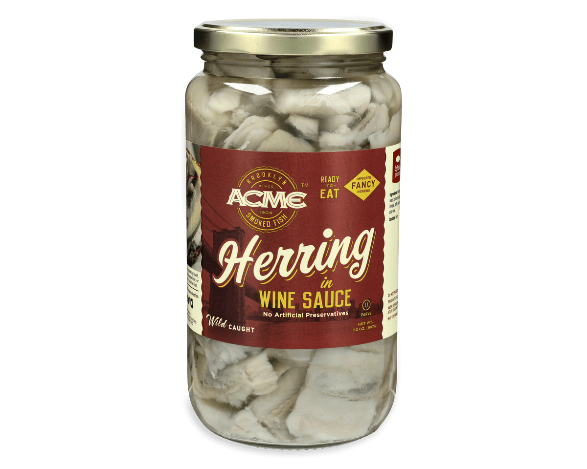 Herring in Wine (32 oz.) Acme Smoked Fish