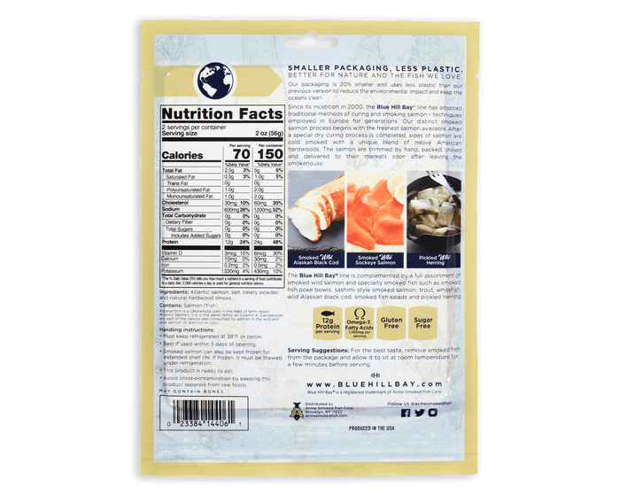 Blue Hill Bay smoked salmon