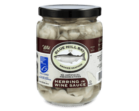 Blue Hill Bay pickled herring in wine sauce