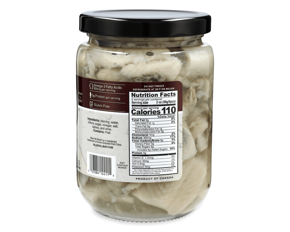12 oz. Herring in Wine Acme Smoked Fish
