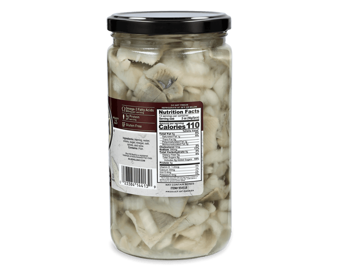 26 oz. pickled Herring in Wine Sauce