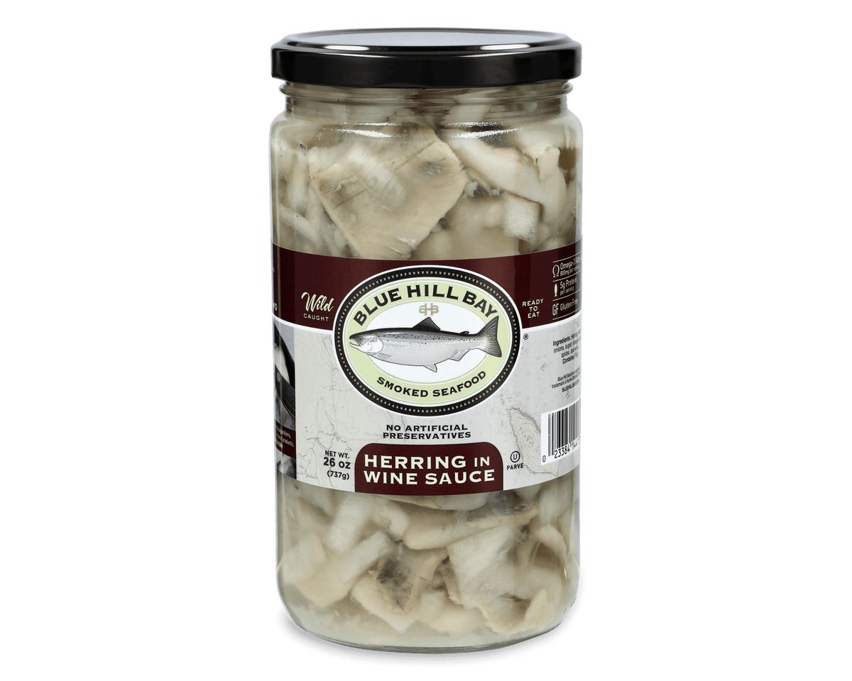 26 oz. Herring in Wine Sauce Acme Smoked Fish