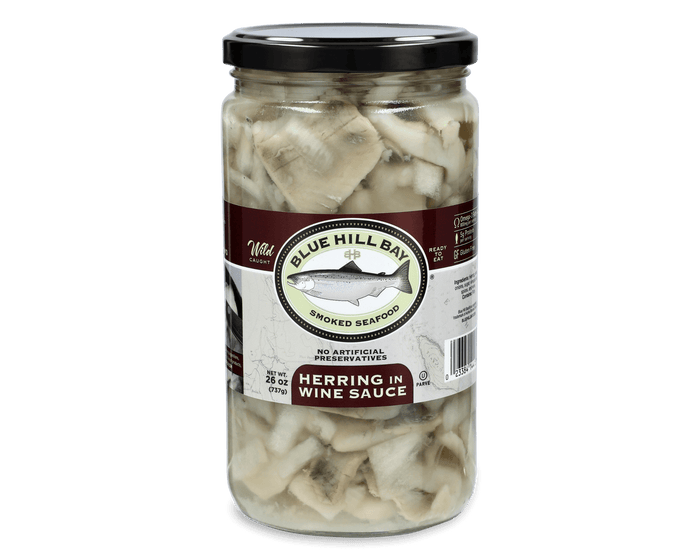 26 oz. pickled Herring in Wine Sauce