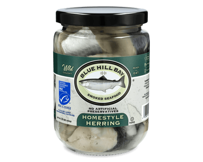 BHB Homestyle Herring (12 oz.) packaging