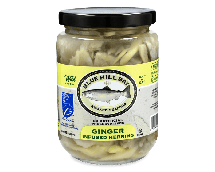12 oz. Ginger Infused pickled Herring