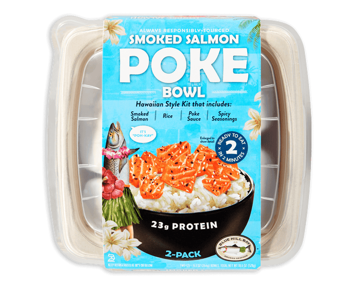 9.3 oz. Smoked Salmon Poke Bowl