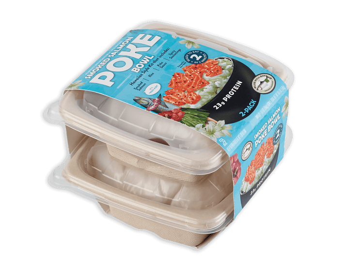 9.3 oz. Smoked Salmon Poke Bowl