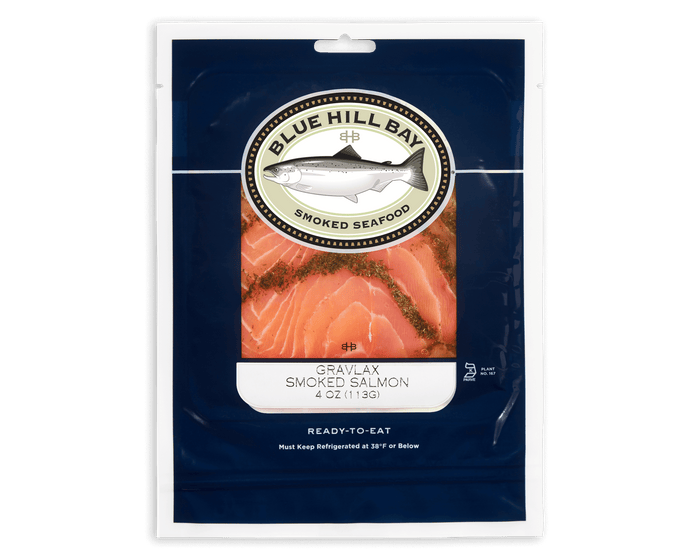 Blue Hill Bay gravlax smoked salmon