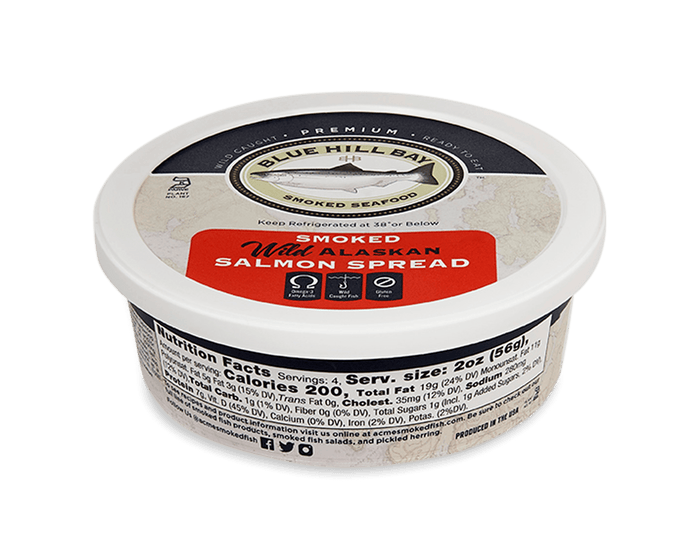 8 oz. Wild Alaskan Smoked Salmon Spread
