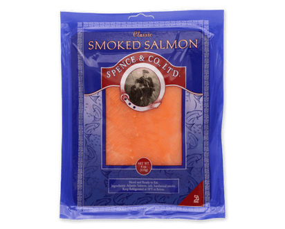 4 oz. Classic Smoked Salmon packaging