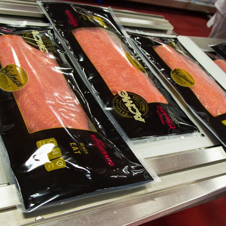 smoked salmon packaging
