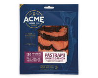 Acme 4 ounce pastrami smoked salmon
