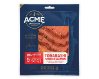 Acme 3 ounce togarashi smoked salmon