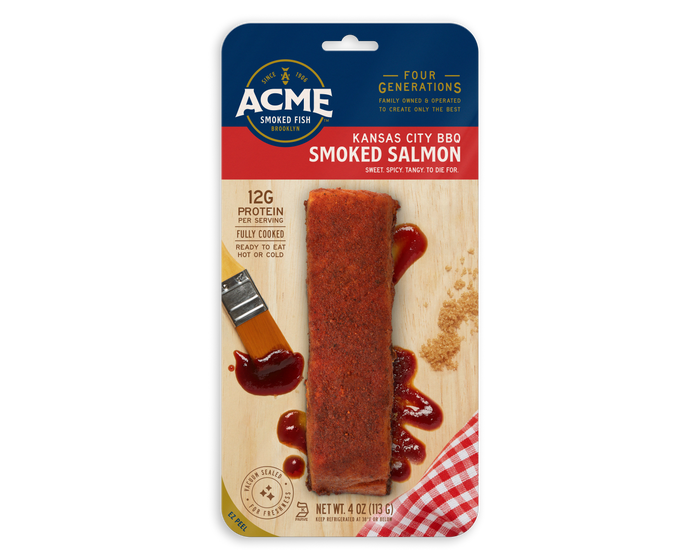 Kansas City BBQ Smoked Salmon (4 oz.)