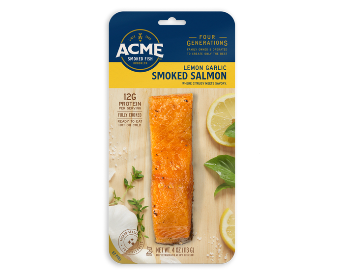 lemon garlic hot smoked salmon