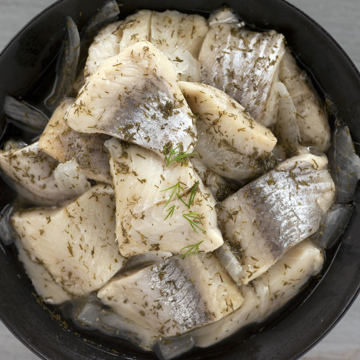 pickled Herring in Dill Marinade