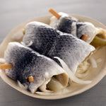 Blue Hill Bay pickled herring rollmops