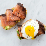pastrami smoked salmon avocado toast