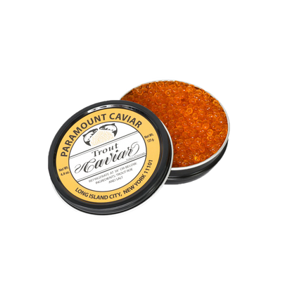 Smoked Trout Roe (4.4 oz.) packaging