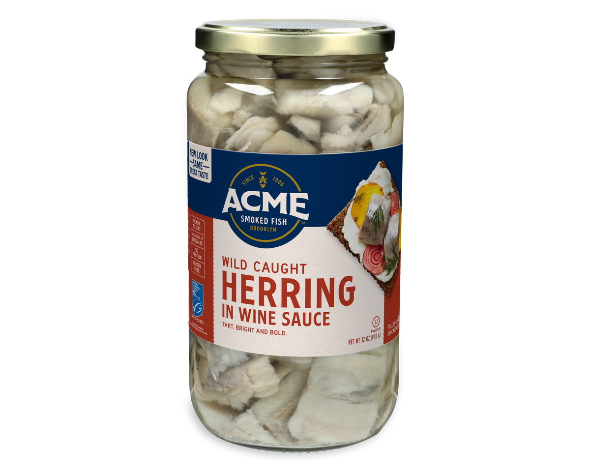32 oz. Herring in Wine Acme Smoked Fish