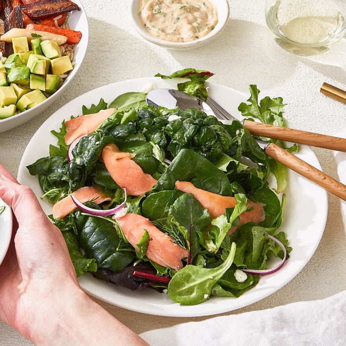 Acme Smoked Fish Scottish smoked salmon salad