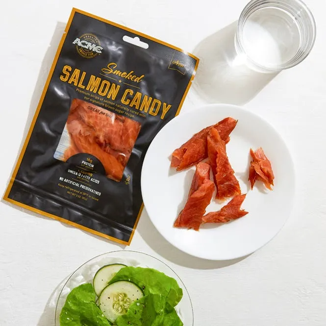 3 oz. Smoked Salmon Candy Acme Smoked Fish