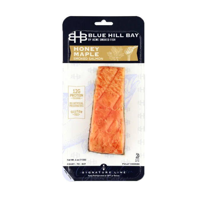 honey maple smoked salmon