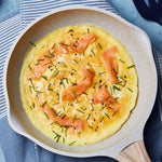 smoked salmon omelet