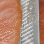 smoked salmon slicing