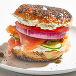 Acme Smoked Fish smoked salmon bagel