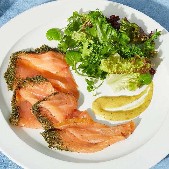 Pre-Sliced Gravlax Smoked Salmon (1 Lb.) - Acme Smoked Fish