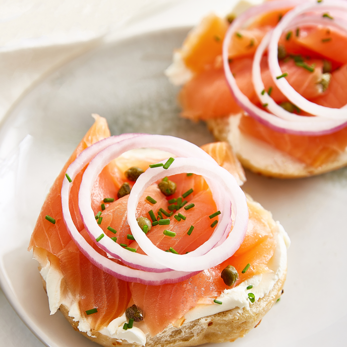 Acme Smoked Fish smoked salmon bagels