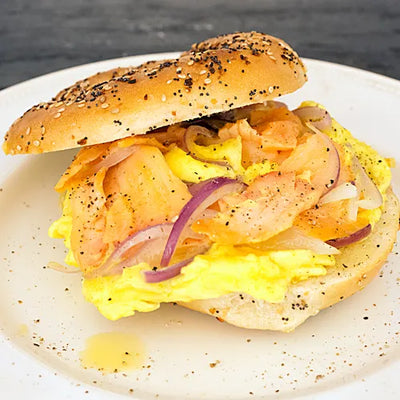 New York Lox, Eggs, and Onions