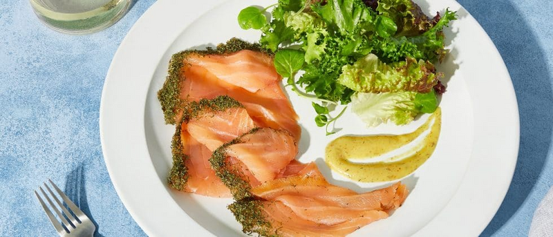 gravlax smoked salmon