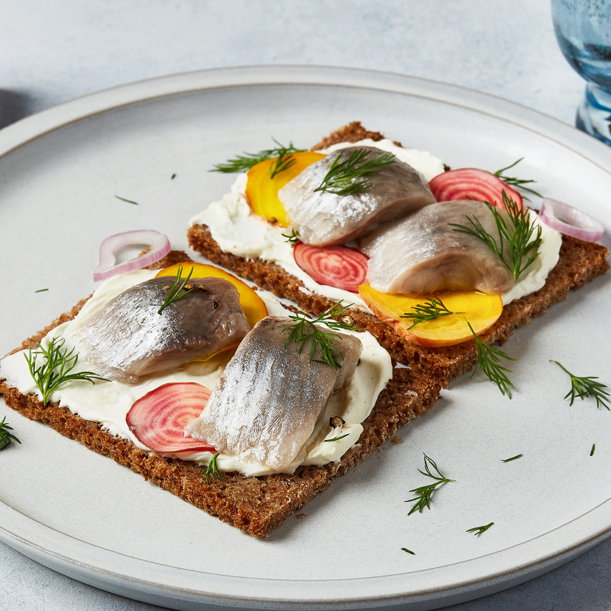 Fish Smore Herring Smorrebrod - Acme Smoked Fish