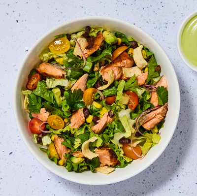 Smoked Salmon Southwest Chopped Salad