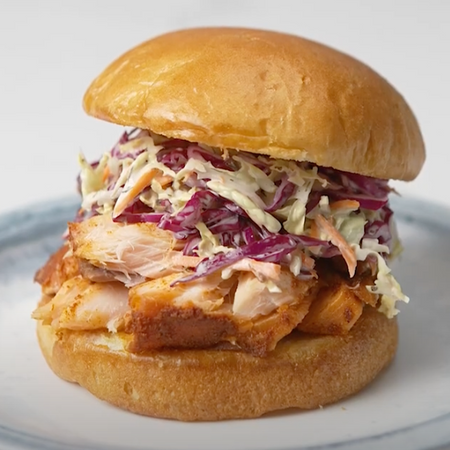 Acme Smoked Salmon Burger Recipe