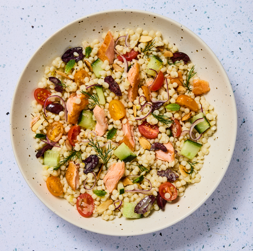 Smoked Salmon Couscous Bowl