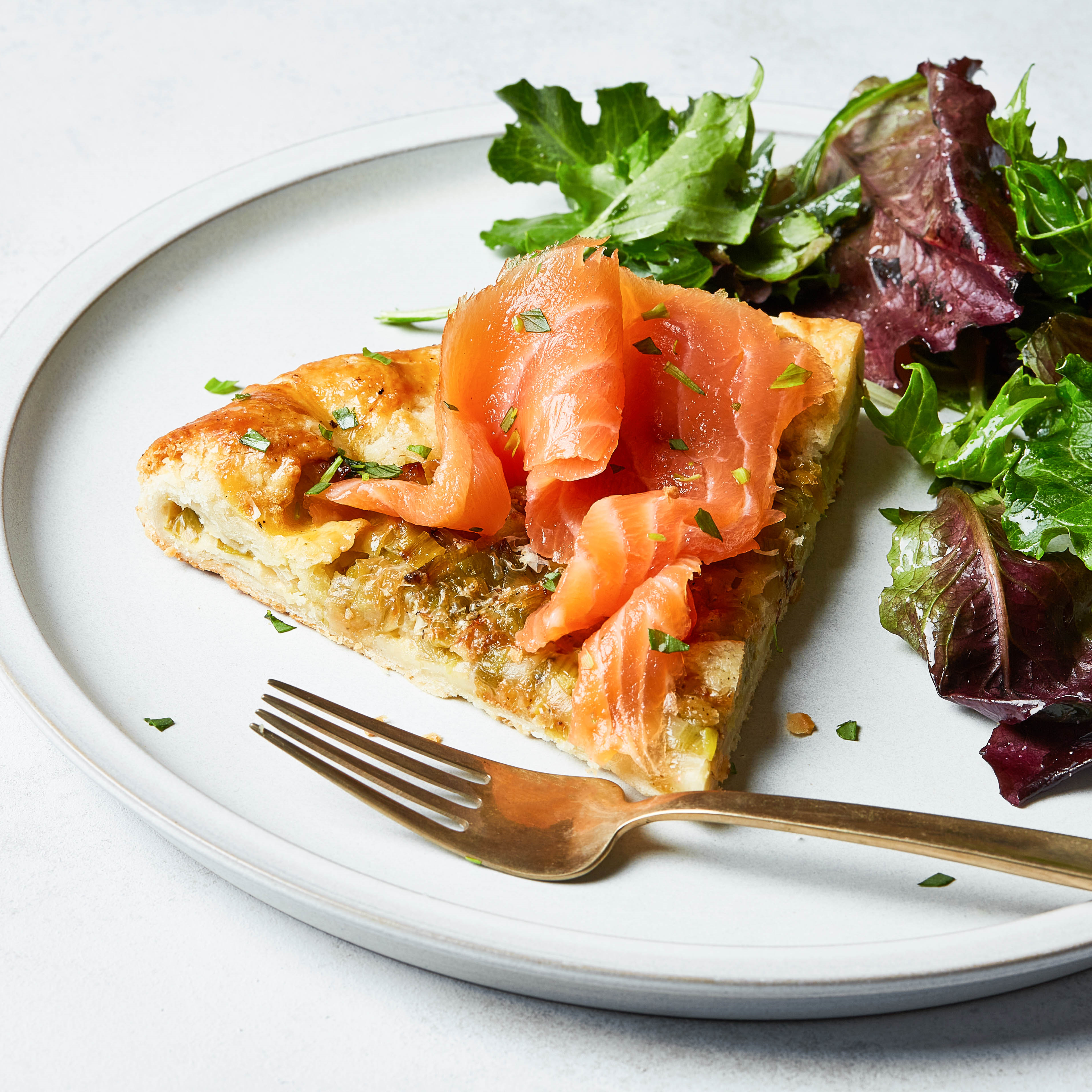 Smoked Salmon Galette-image