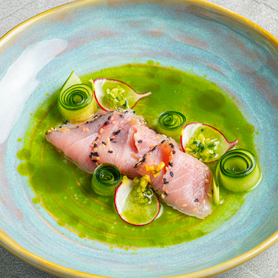 smoked tuna aguachile