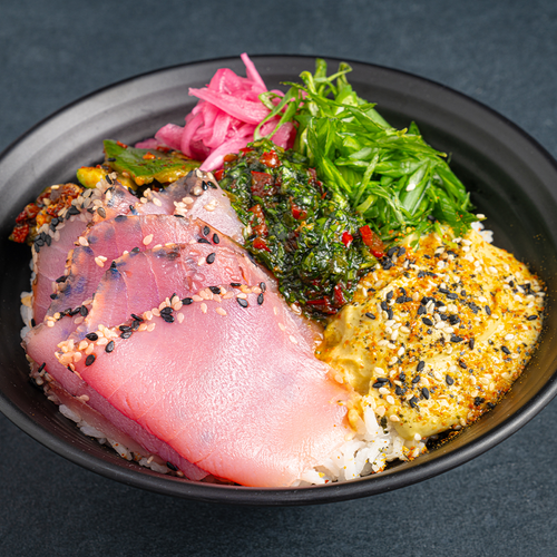 Donburi with Smoked Tuna