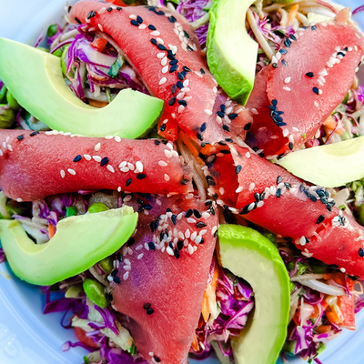 Smoked Tuna Soba Noodle Salad