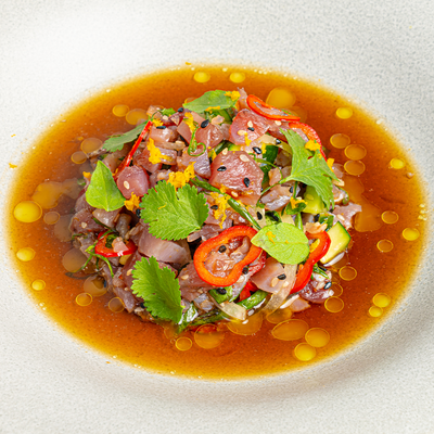 smoked tuna tartare