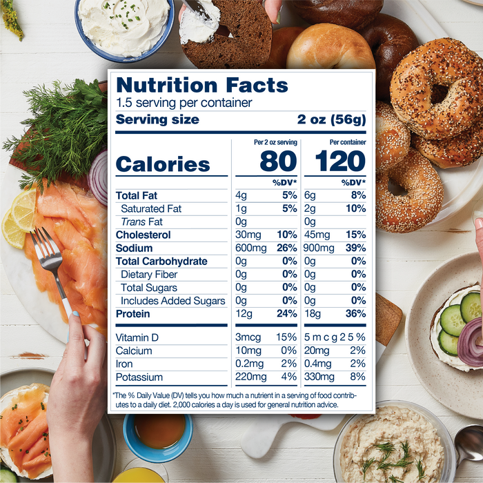 togarashi smoked salmon nutrition