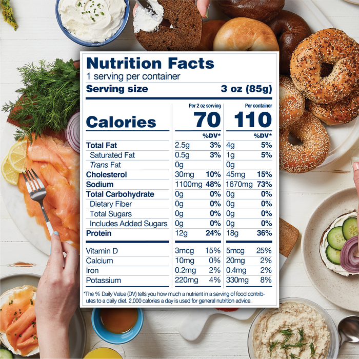 salty lox nutrition