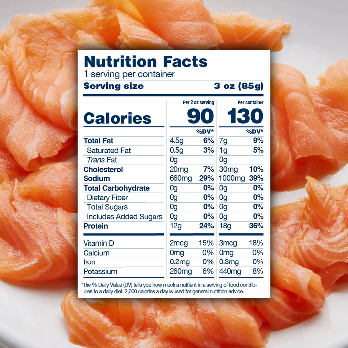 3 oz. Scottish Smoked Salmon
